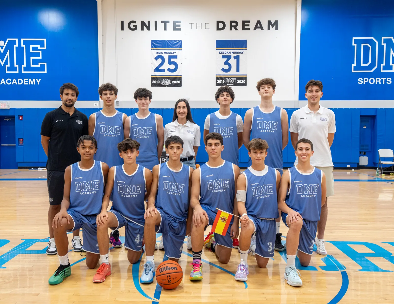Grupo del USA Summer Camp en Florida